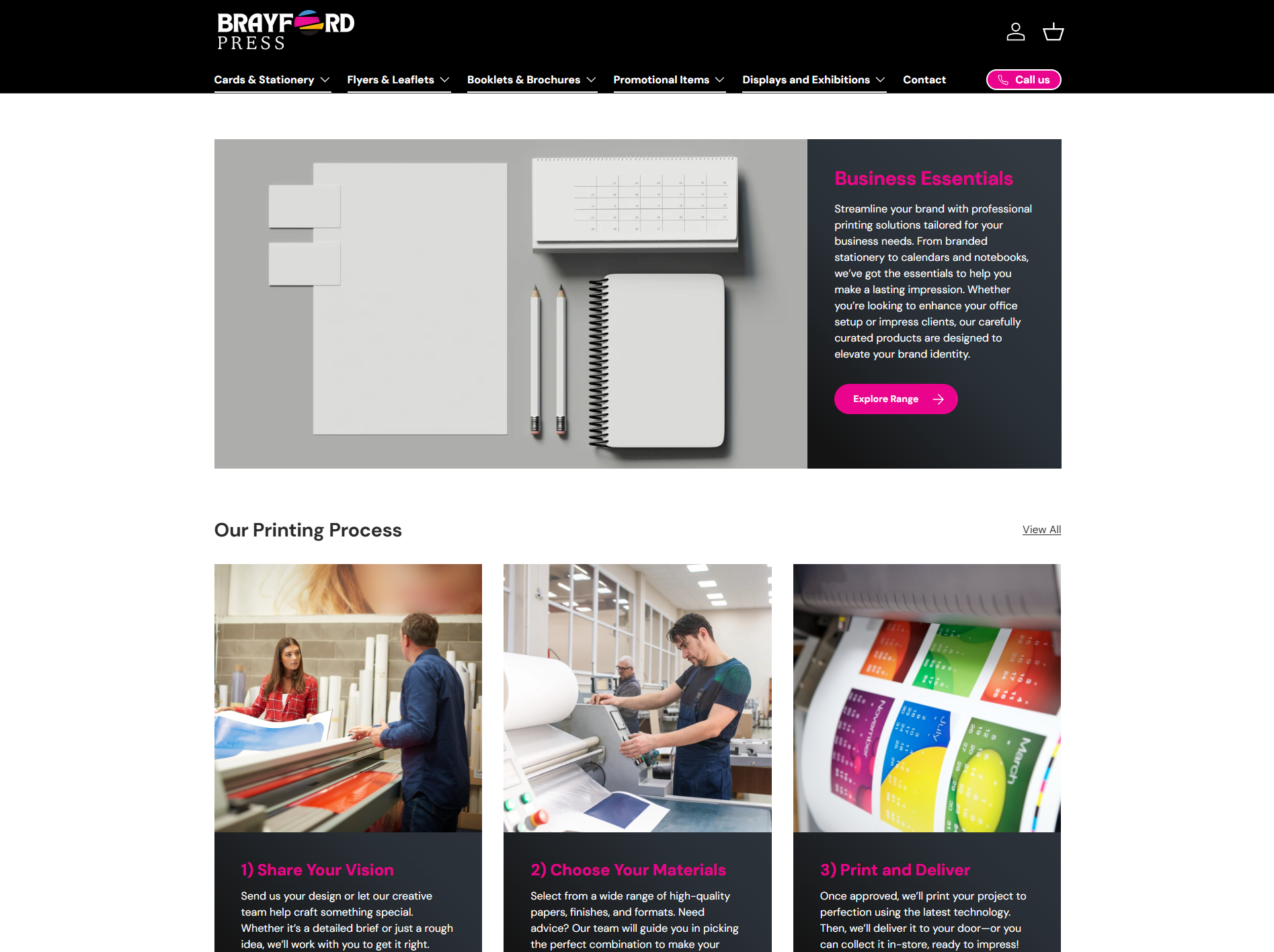 Brayford Press website